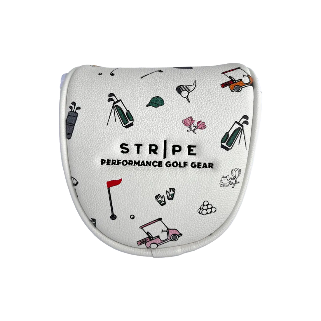 Headcover Mallet putter - Stripe golf Mönster