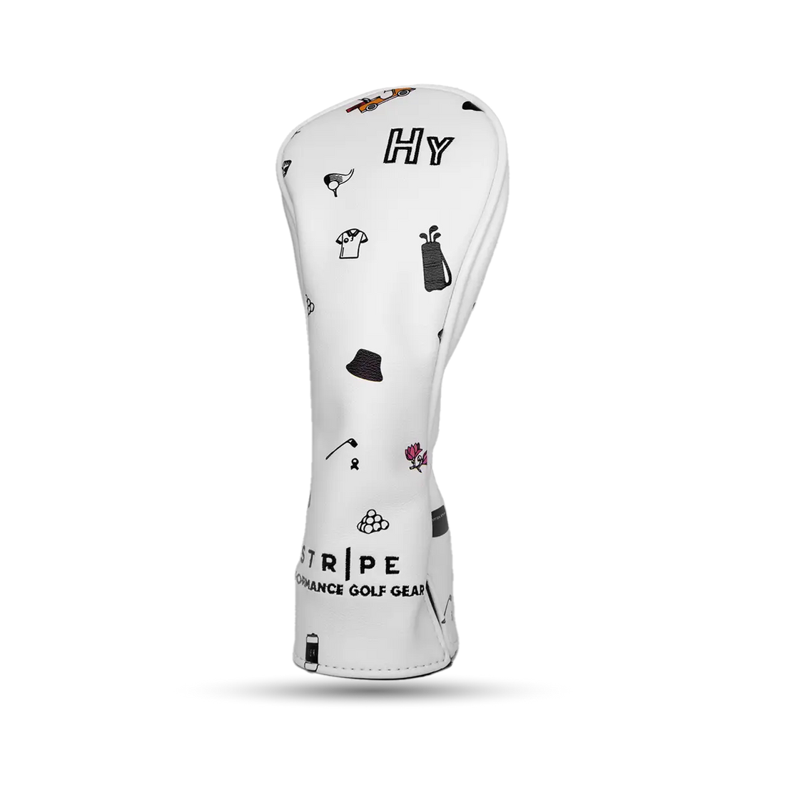 Headcover Hybrid - Stripe Golf Mönster