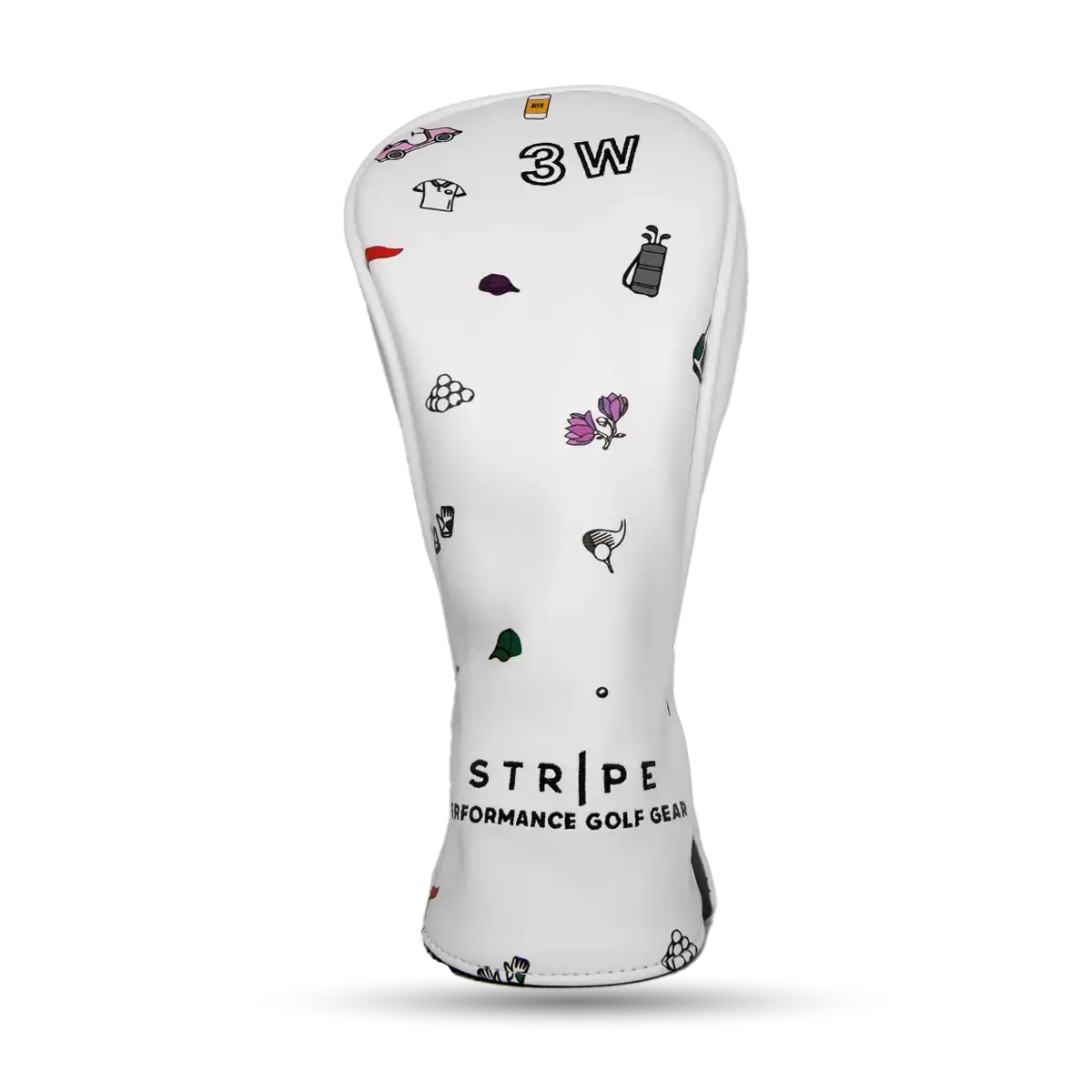 Fairway wood headcover in Stripe Pattern – front