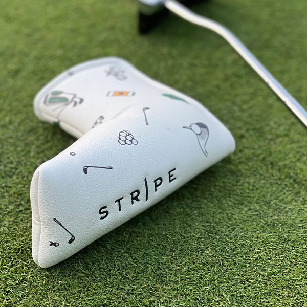 Headcover Blade Putter - Stripe Golf Mönster