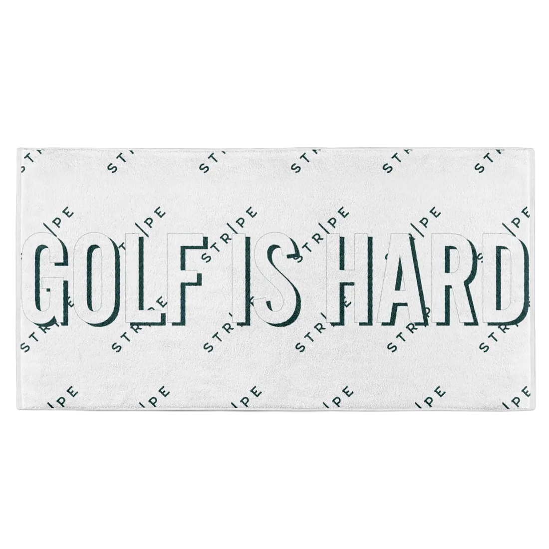 Golf is hard handduk