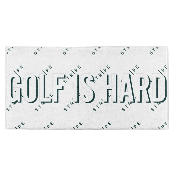 Golf is hard handduk