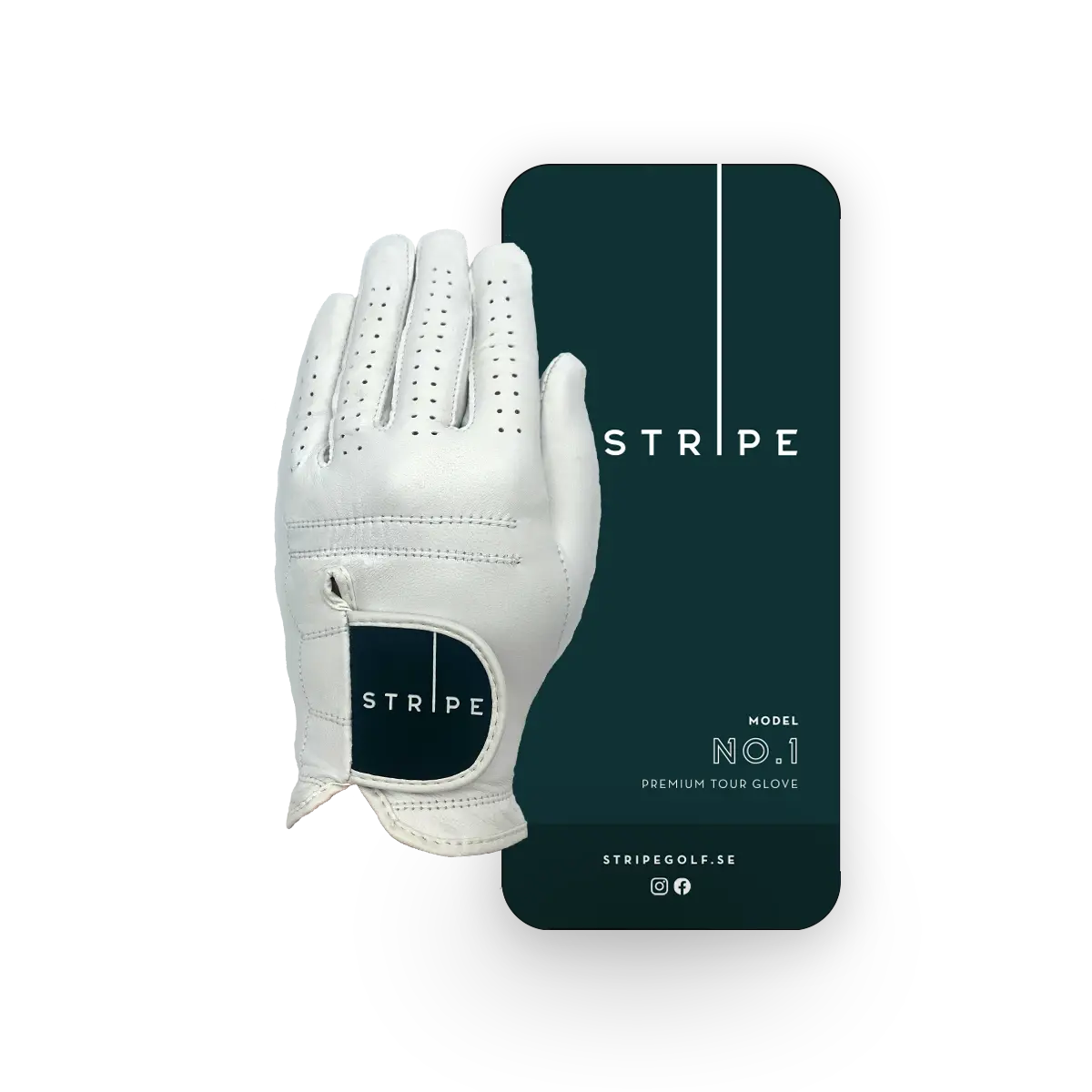 No.1 Tour golf glove – with packaging
