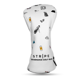Headcover driver - Stripe Golf Mönster