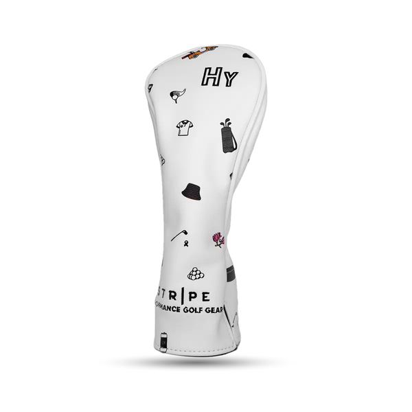 Headcover Hybrid - Stripe Golf Mönster