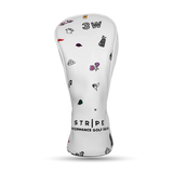 Headcover fairway wood - Stripe Golf Mönster