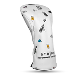 Headcover driver - Stripe Golf Mönster
