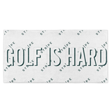 Golf is hard handduk
