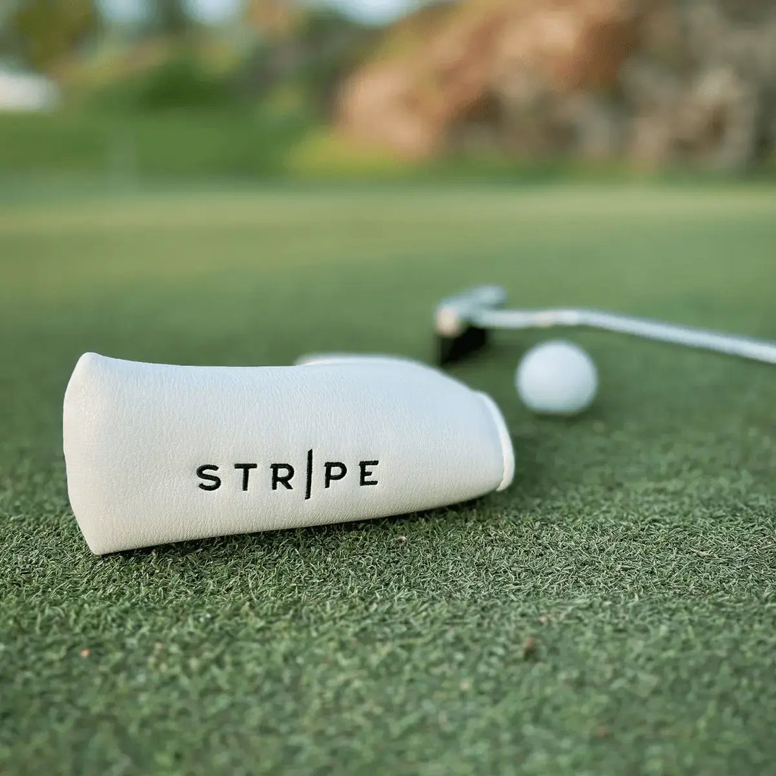 Headcover Bladputter - Clean White