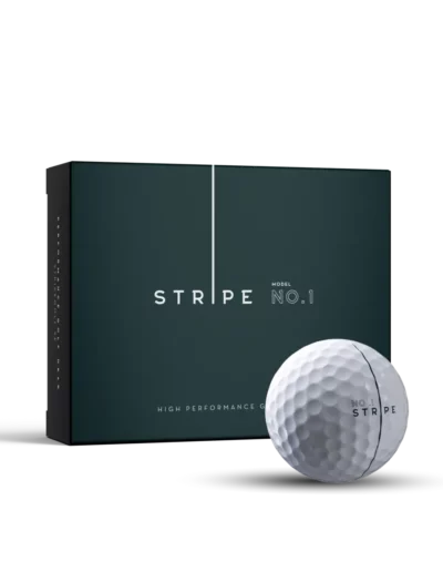 Golf with great distance and high spin at the same time - Stripe golf ball No.01