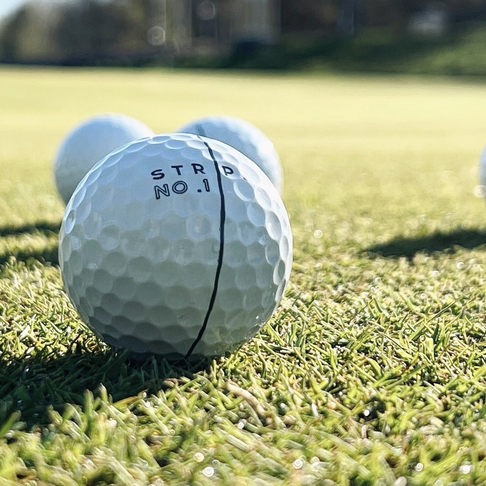Golfbollar med spinn